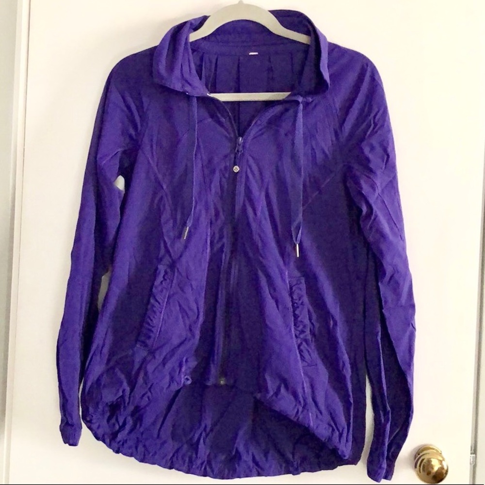 Lululemon lightweight purple jacket.size S. - Picture 1 of 4
